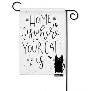 SKU-12-12.5 x 18 Inch Cat House Flag